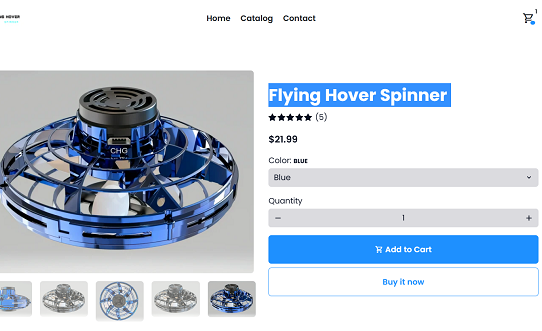 Theflyinghoverspinner Review
